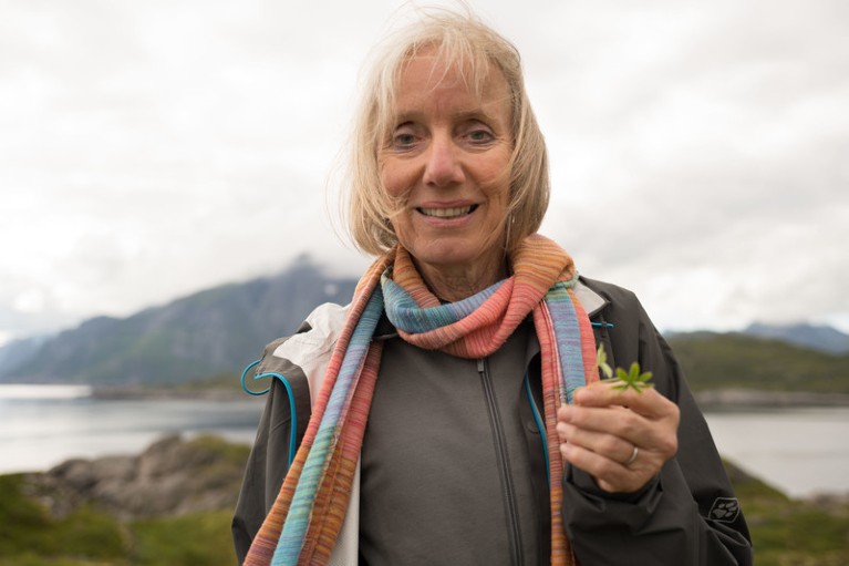 Portrait of Rosmarie Wydler-Wälti, co-president of Senior Women For Climate Protection (Klimaseniorinnen).