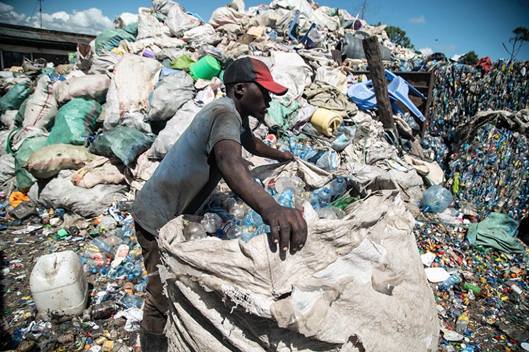 Plastic waste found chemically bonded to rocks in China