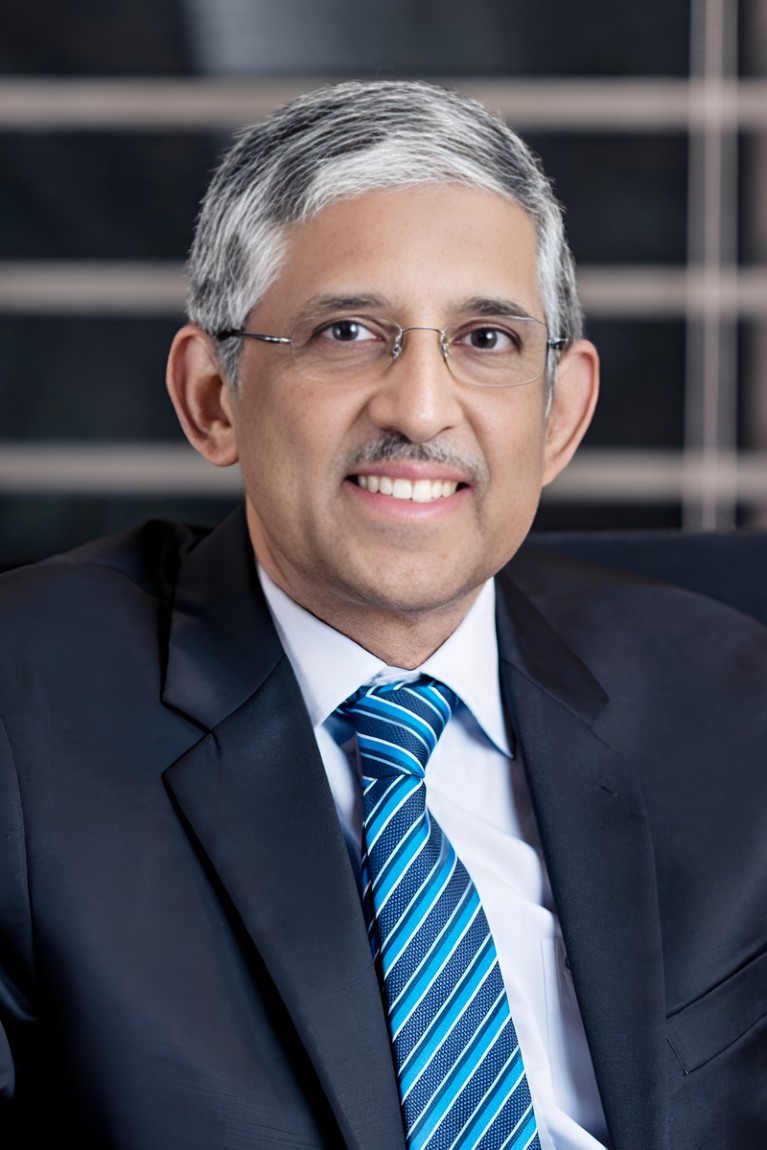 A portrait of Viswanathan Mohan