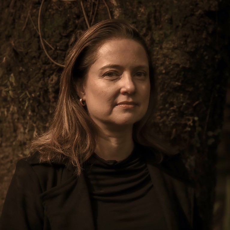 Portrait of Simone Hauck after the floods in Rio Grande do Sul, Brazil in July 2024.