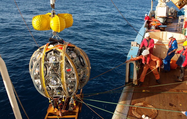Mysterious neutrino barrels through deep waters near Sicily