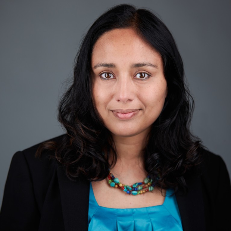 Mangala Srinivas studio headshot.