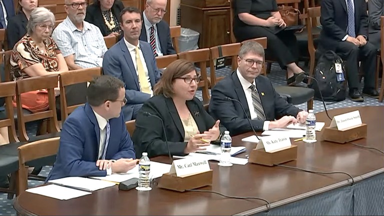 Members of Retraction Watch testified at a hearing before a subcommittee of the House Committee on Science, Space and Technology.