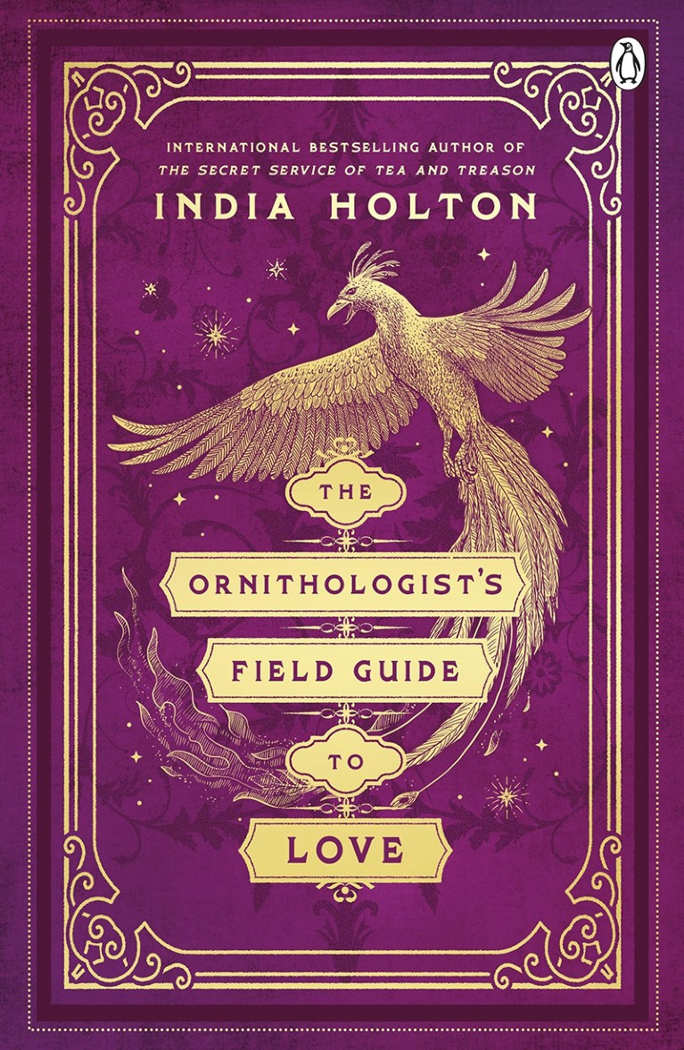 Book cover for The Ornithologist's Field Guide to Love by India Holton.