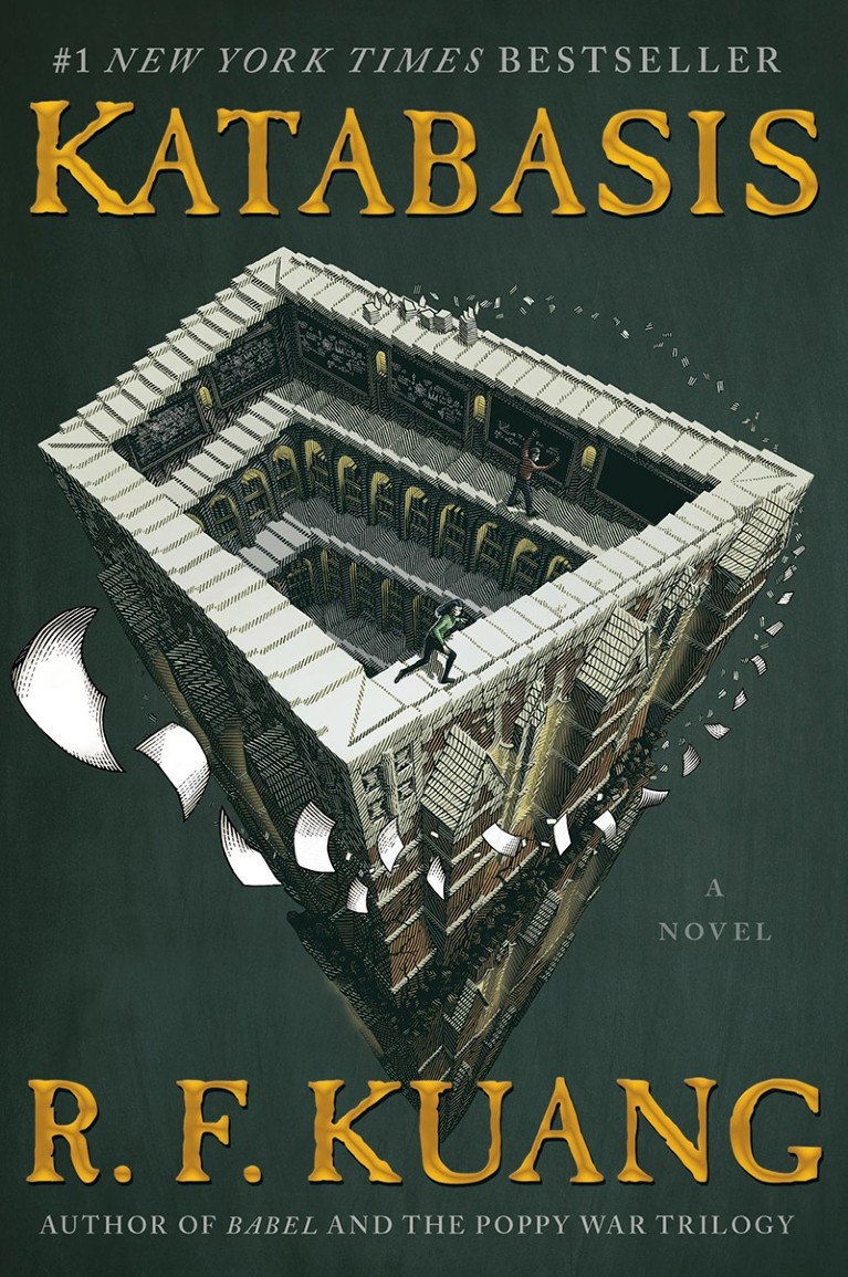 Book cover for Katabasis by R. F. Kuang.
