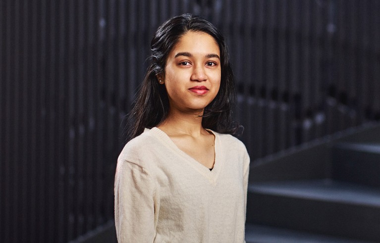 Portrait of Ananya Thakur.