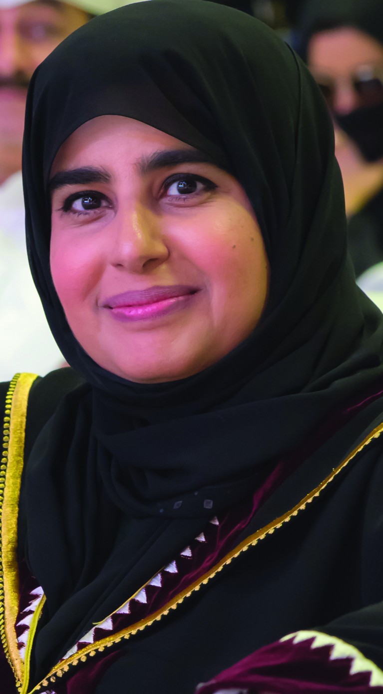 Dr Mariam Al-Maadeed, Qatar University's vice-president for research and graduate studies