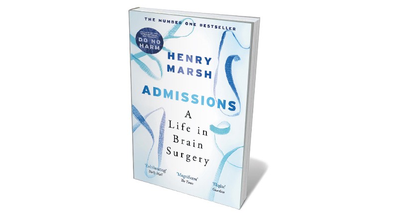 Book jacket 'Admissions'