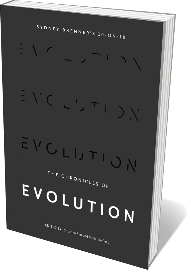Book jacket 'Chronicles of Evolution'