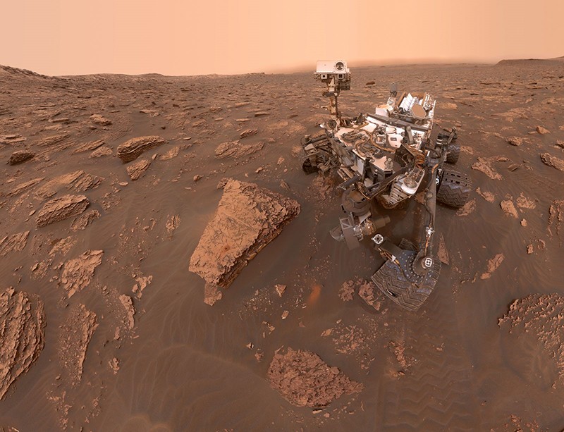 A self-portrait of NASA's Curiosity Mars rover