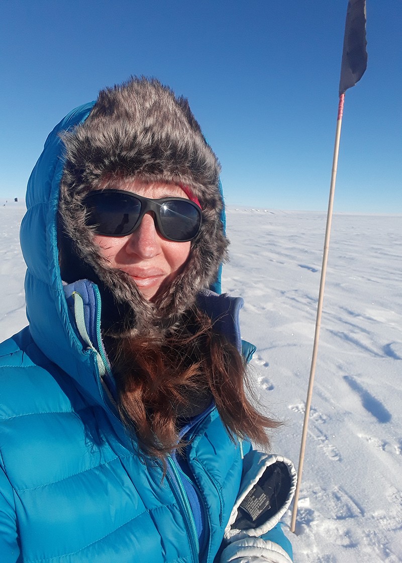 Katherine Joy in Antarctica