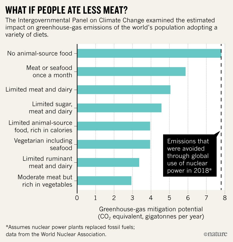 plant bases diet vs meat eating statictics