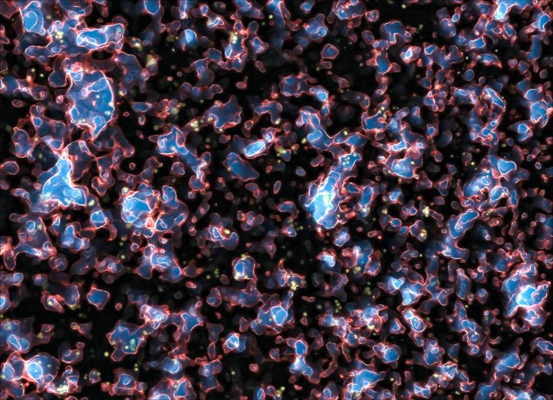 Simulation of galaxies during the era of reionisation in the early Universe
