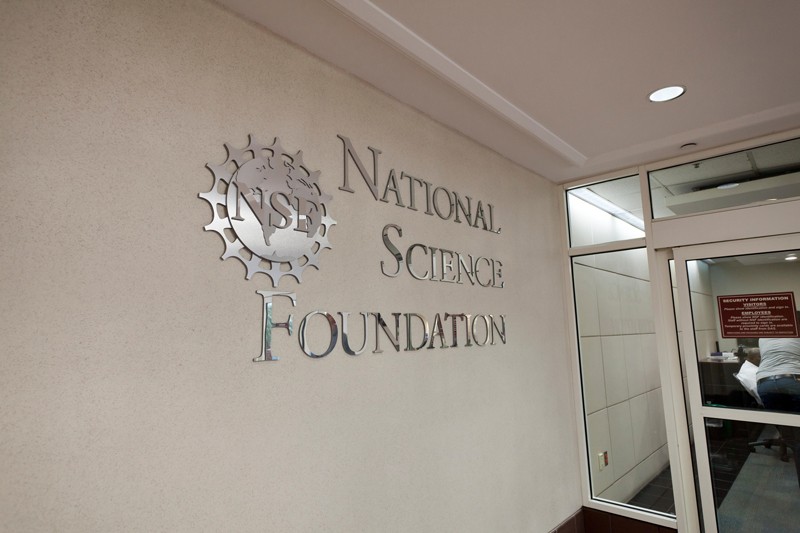 National Science Foundation sign