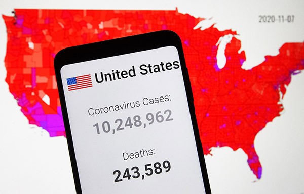 Daily Briefing Interactive Covid Map Estimates The Risk Of Meeting Up