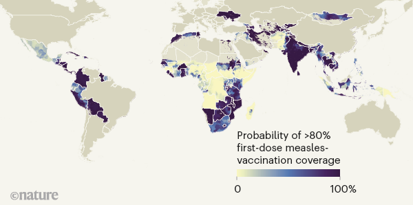 Precise Mapping Reveals Gaps In Global Measles Vaccination Coverage