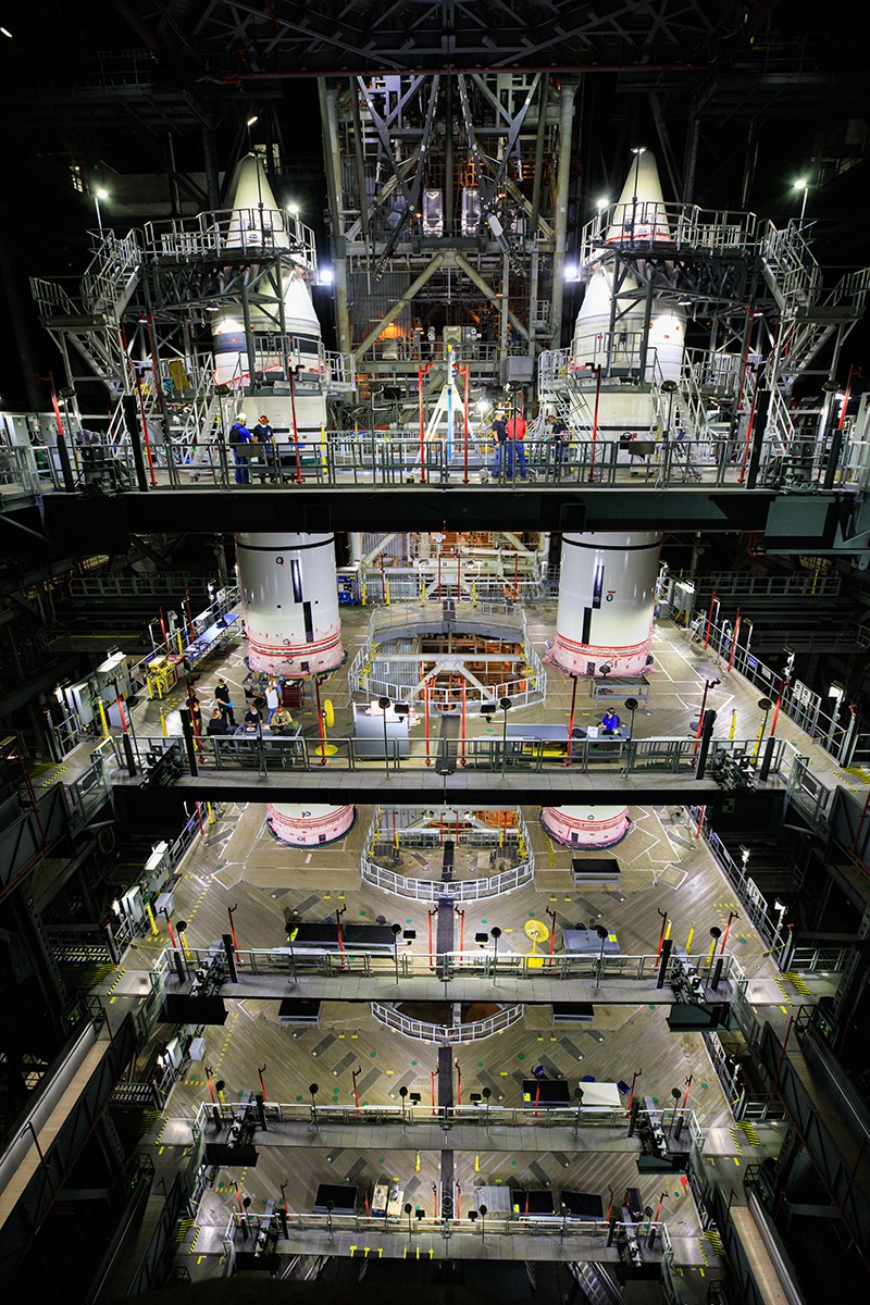 Vehicle Assembly Building at NASA’s Kennedy Space Center in Florida