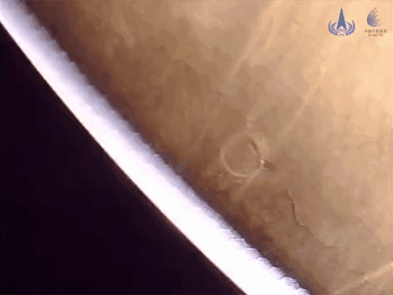 Animated sequence of the Lander separation from orbiter.