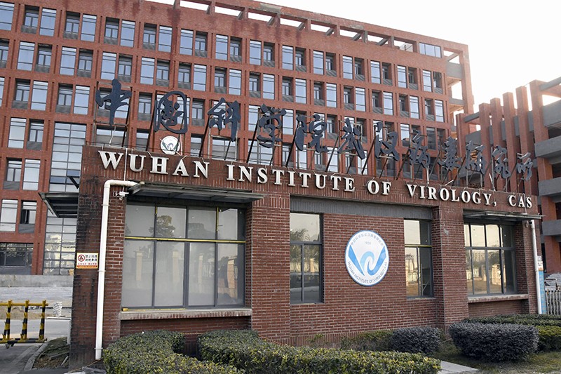 The Wuhan Institute of Virology building in Wuhan, China
