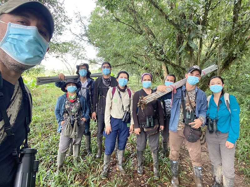 The diverse team of Colombian researchers are undertaking modern expeditions during the COVID pandemic.