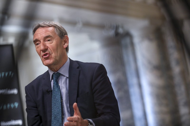 Jim O'Neill speaks during a Bloomberg Television interview