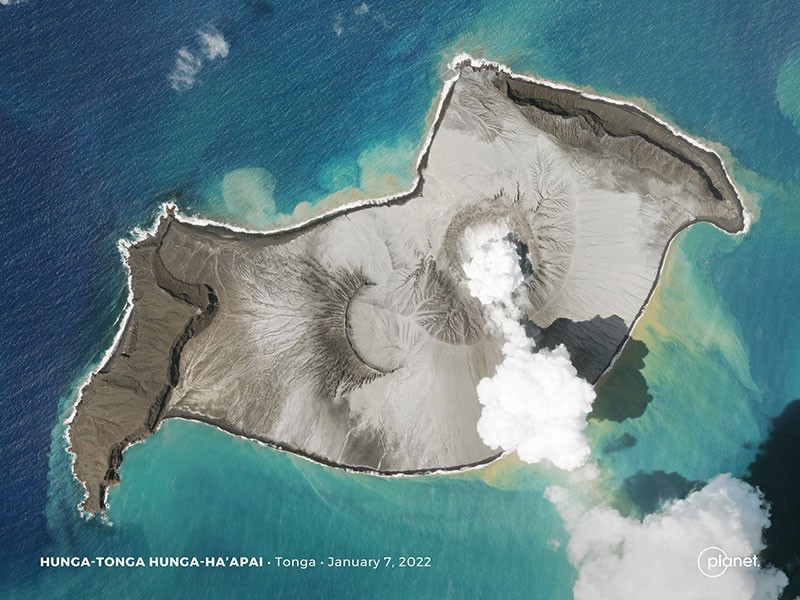 Tonga volcanic eruption the most powerful in more than a century