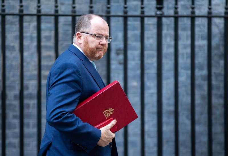 Minister for Science, Research and Innovation George Freeman leaving 10 Downing Street.