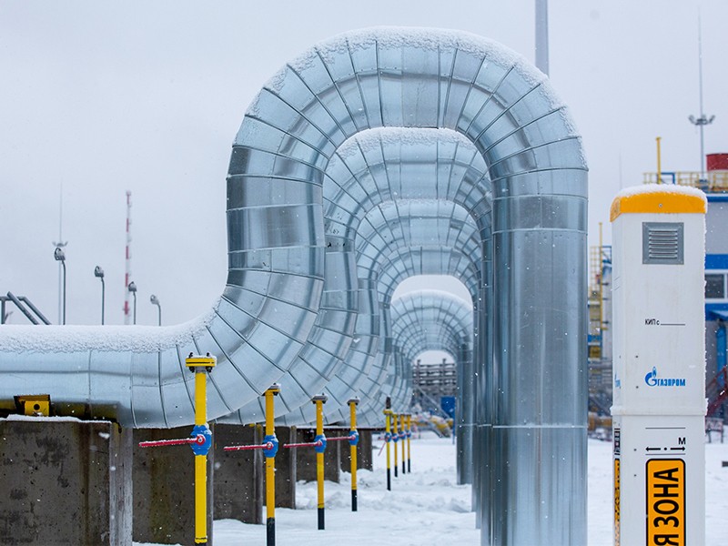 Gazprom PJSC's Nord Stream 2 Slavyanskaya Compressor Station.