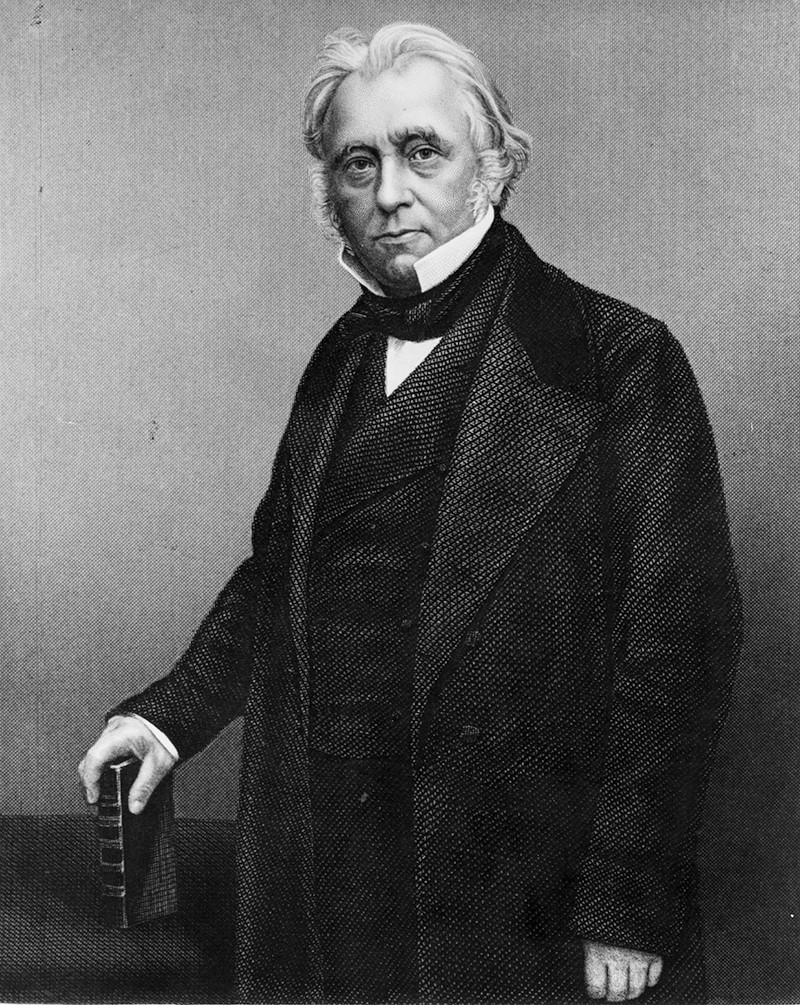 Portrait of Thomas Babington Macaulay (1800-1859), English writer and politician.
