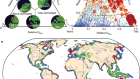 Global-scale human impact on delta morphology has led to net land area gain