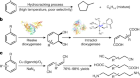 Cleaving arene rings for acyclic alkenylnitrile synthesis