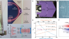 Integrated photonics enables continuous-beam electron phase modulation