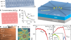 One-dimensional Luttinger liquids in a two-dimensional moiré lattice