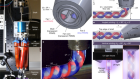 Rotational multimaterial printing of filaments with subvoxel control