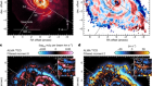 Gravitational instability in a planet-forming disk