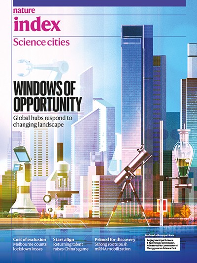 Nature Index 2022 Science Cities