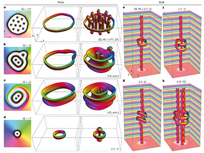 Magnetic hopfion rings in new era for topology
