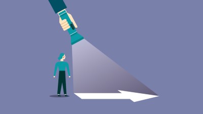 Experts discussing the transition from academia to industry