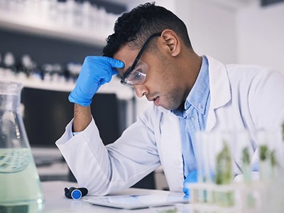 Researchers discussing the stress caused by article retractions