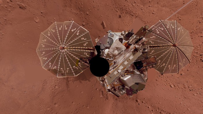 The Phoenix lander operated on Mars in 2007 and 2008, hunting for water.