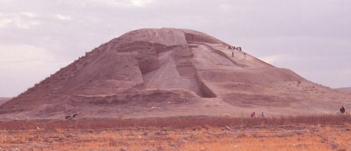 Excavation of the White monument