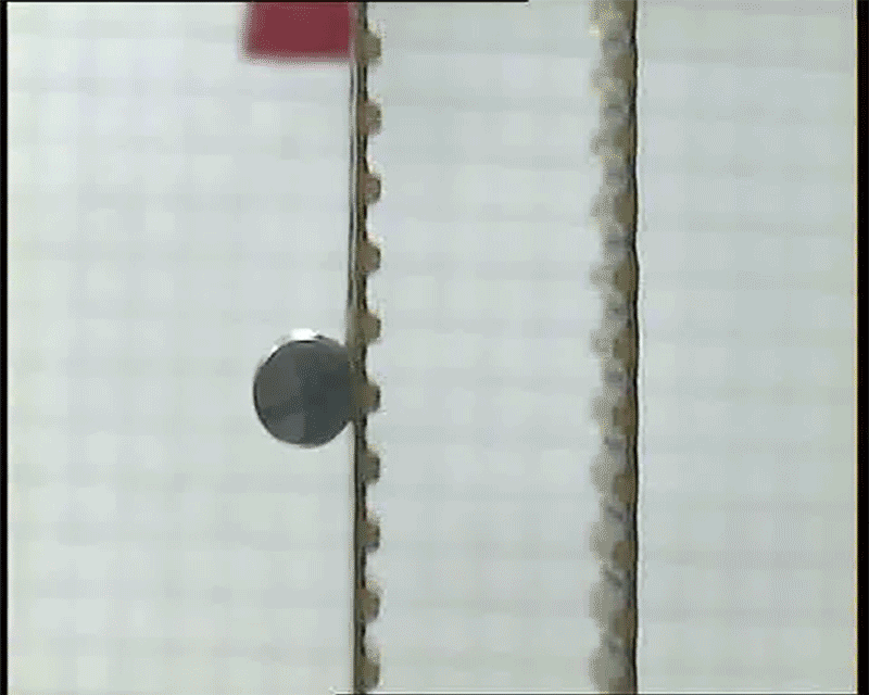 A video of the cylinder-levitation experiment.