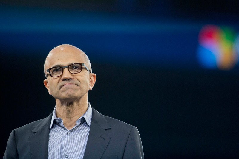 Satya Nadella, chief executive officer of Microsoft Corp.