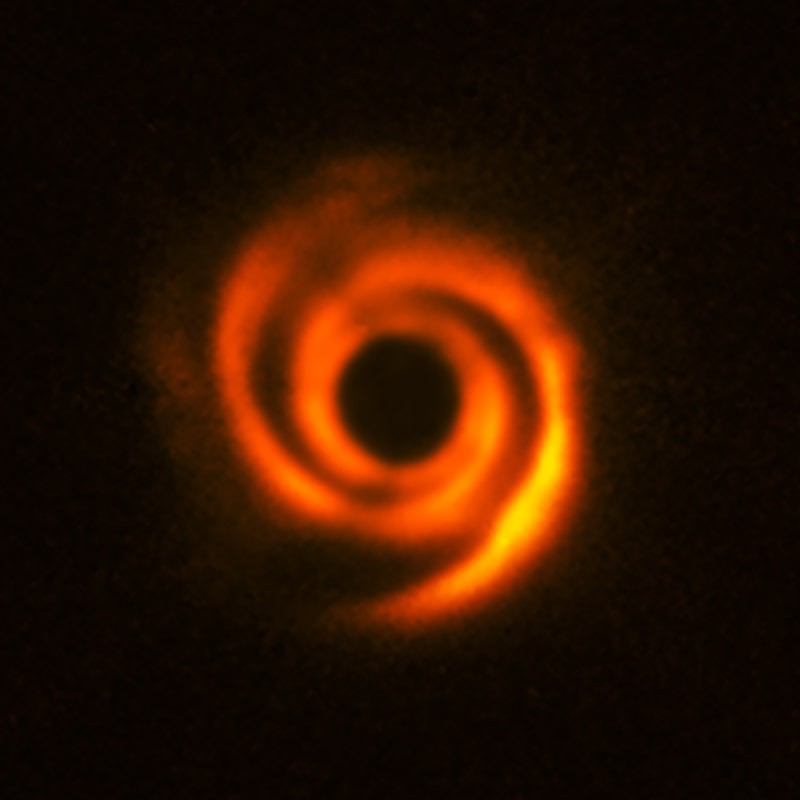 Disc around the star HD 135344B